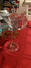 WATERFORD VINTAGE OVERSIZED MARTINI GLASSES, Crystal, 7 5/8", 10 Oz, 2PC