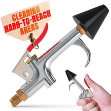 Dysza powietrzna Pistolet do sprężarki - Dmuchawa pistoletu pneumatycznego ze stali nierdzewnej z ciśnieniem