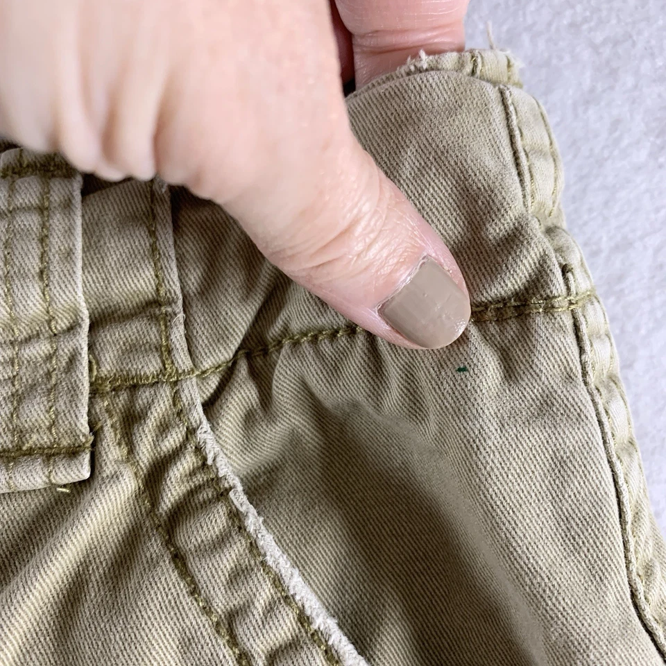 Pantalones cortos cargo gruesos vintage No Boundardies para hombre talla 30 Y2K desgastados preppy Foto 2 de 4