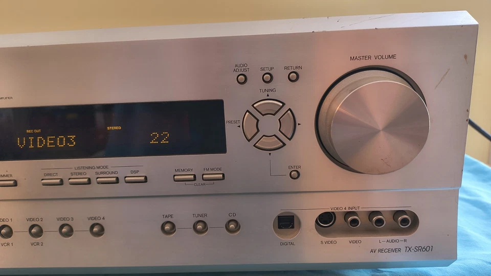 ONKYO TX-SR601 6.1 Surround Receiver 6 X 85 Watts Dolby Cinema Tested Great Cond - Image 3 of 4
