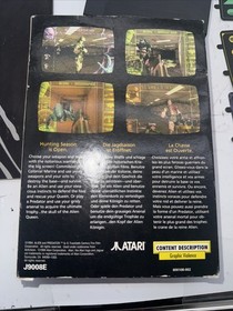 Alien vs Predator Atari Jaguar Complete in Box Includes Manual & All 3 Overlays
