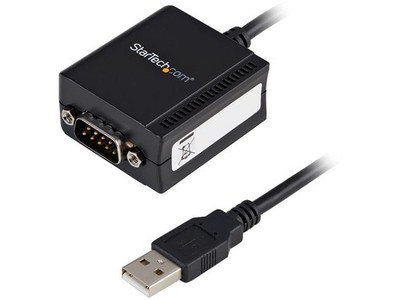 StarTech.com Model ICUSB2321F 6 ft. 1 Port FTDI USB to Serial RS232 Adapter