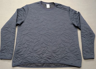 Nike Golf Dri Fit Long Sleeve Mid Layer Pullover DO6790-451 Women s 2XL Navy 