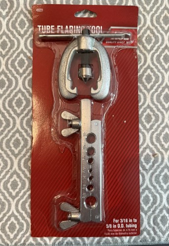 Ace Tube Flaring Tool 45221 3/16 in to 5/8 in O.D. Tubing *NEW*