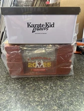 AMC  Exclusive Karate Kid Legends Metal Tin & Plastic Chop Block Popcorn Bucket
