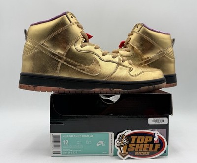 Nike Humidity Dunk High SB Trumpet 2018 Size 12 Authentic Used Skateboarding 