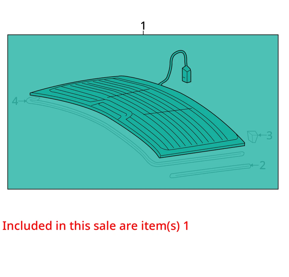 (LOCAL PICKUP ONLY) Back Glass Fits 12-18 AUDI A6 6757048 Foto 3 de 4