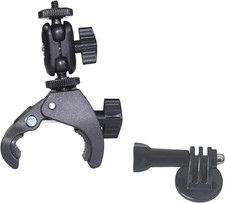 Super Clamp Motorcycle Handlebar Mount for Insta 360 X5 X4 X3 X2 with 1/4" Screw