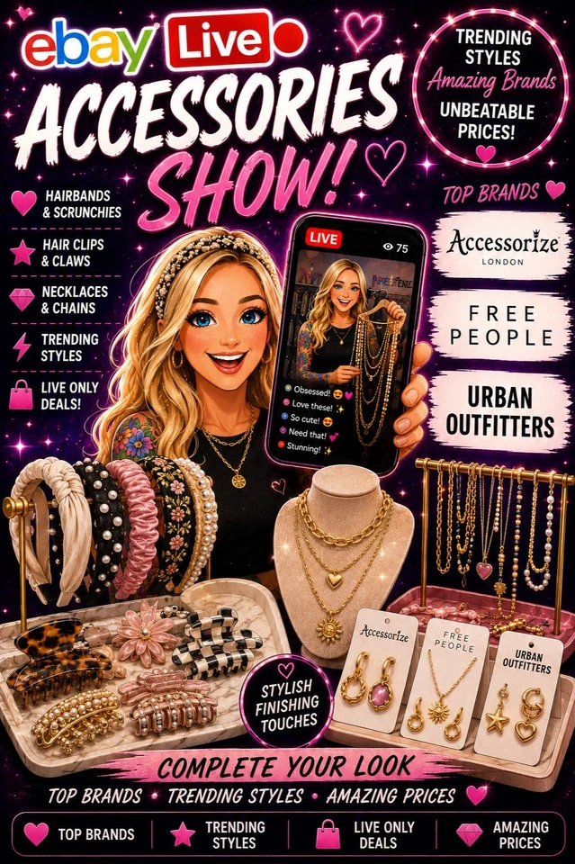 🌈BNWT Hair  Accessories, Jewellery, Shoes & More 🌈