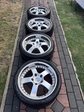 Set of 4 Porsche 20” Alloy Wheels – 5x130 PCD – Split Rim Style