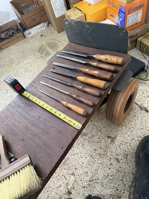 7 Pc Mixed Long Chisel Set Good Quality