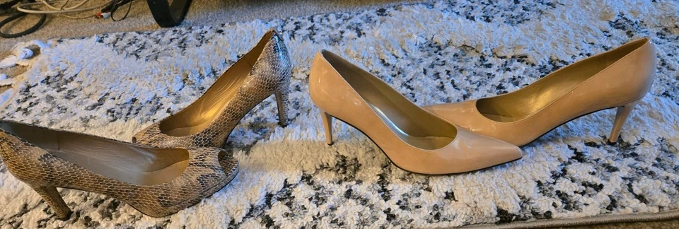 2 Pares Stuart Weitzman Mujer Tacones Altos US Talla 11 Foto 3 de 4