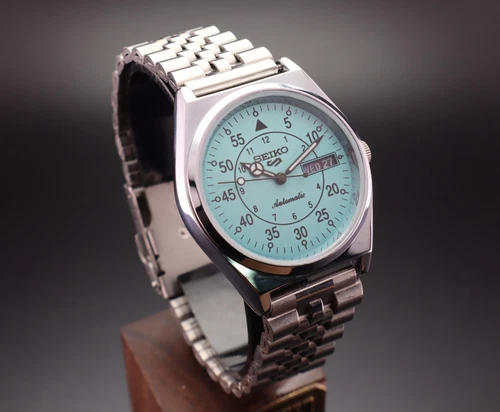 Vintage Seiko 5 Automatic 6309A Japan Made Men's Wrist Watch, Day/Date