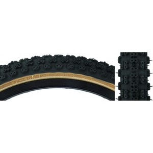 Pneu Tioga Comp III 20 X 1,75 Pour BMX - Blanc/marron, Old School, Années 80 - NOS (New Old Stock)