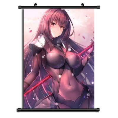 Lancer Fate Grand Order HD Print Anime Wall Poster Scroll Room Decor