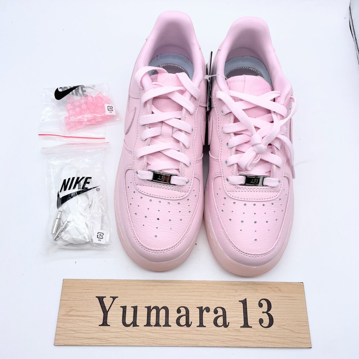 Drake NOCTA × Nike GS Air Force 1 Pink Foam HQ1772-600 Size Drake NOCTA × Nike GS Air Force 1 Pink Foam HQ1772-600 Size