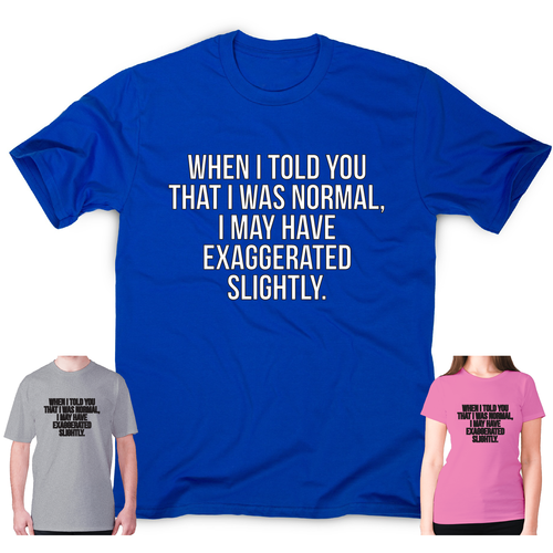 Mens womens funny t shirts slogan tee 
