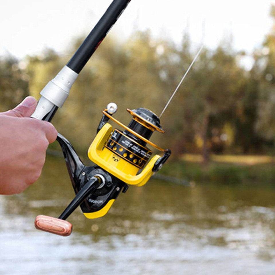 HD10006000 Trolling Fishing Reel Bearing Fishing Wheel Carp Fishing