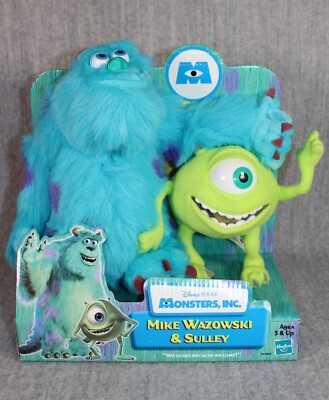 MONSTERS, INC. DISNEY Pixar Mike Wazowski Sully Plush Vintage Hasbro 2001  New | eBay