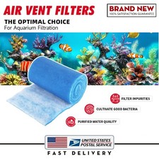 12-FT ROLL BLUE BONDED AQUARIUM FILTER MEDIA PAD 12" X 12' FILTER FIBER FLOSS