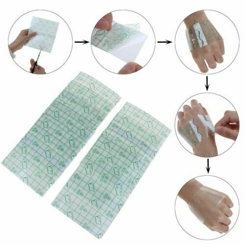 bandage dressing 10x wound medical Waterproof fixation clear adhesive tape - Afbeelding 1 van 11
