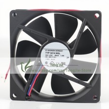 TYP 3414NGL DC24V 58mA 1.4W 9025 90x90x25mm 2-Wire Original Axial Cooling Fan