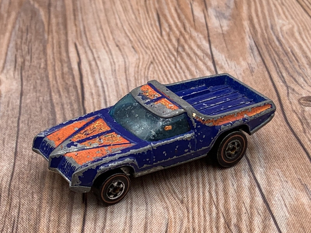 ミニカー Hot Wheels Redline Breakaway Bucket 1973 Hot Wheels Redline Breakaway Bucket Mattel Blue Original