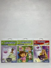 Disney Leapfrog Leapster lot  Of 3 New Sealed Educational Games See Desc