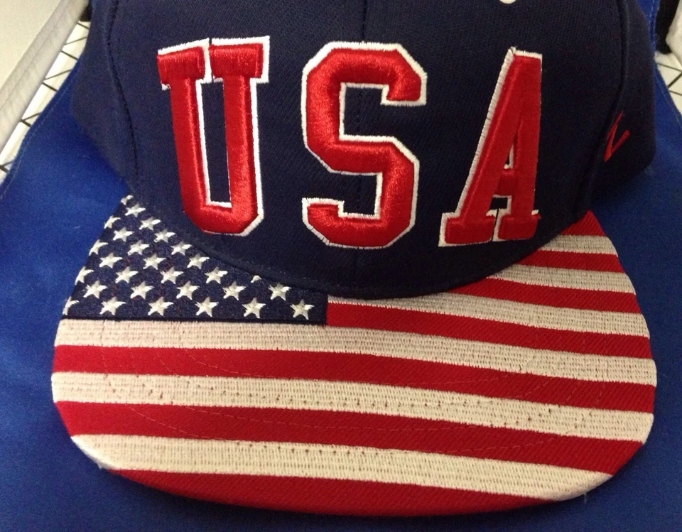 NWT Zephyr Men's Hat Cap USA America Flag Adjustable NEW - Image 4 of 4