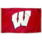 Wisconsin Badgers 3'X5' Flag Banner *100% Full Color On Both Sides Of Flag*