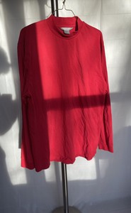 nike mock turtleneck red