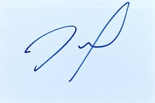 Jesse Metcalfe Signed In Person 4x6 Index Card In Top Loader - Authentic