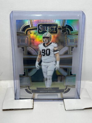 2023 Panini Select Concourse BRYAN BREESE Silver Prizm Die-Cut Rookie #72 Saints