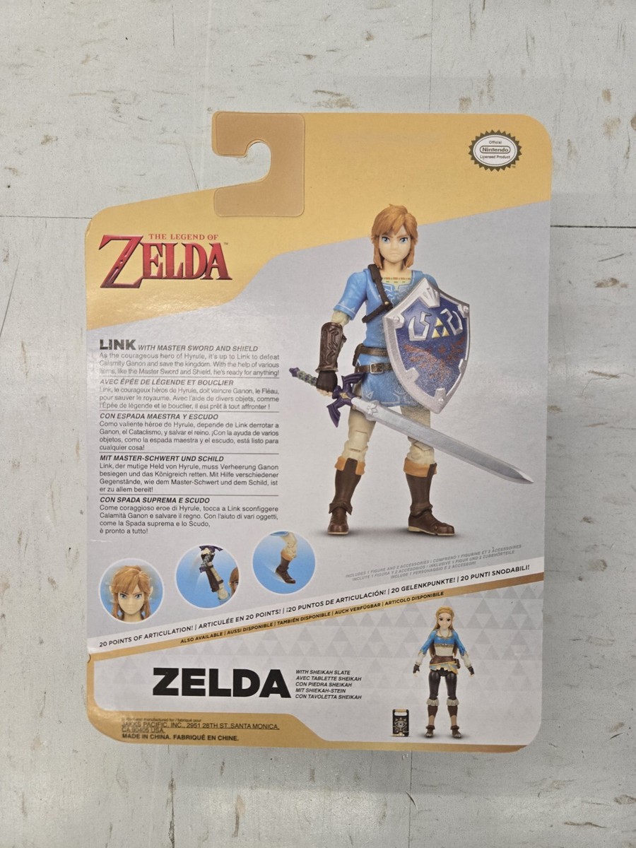 Jakks Pacific Legend of Zelda: Link w/ Master Sword & Hylian