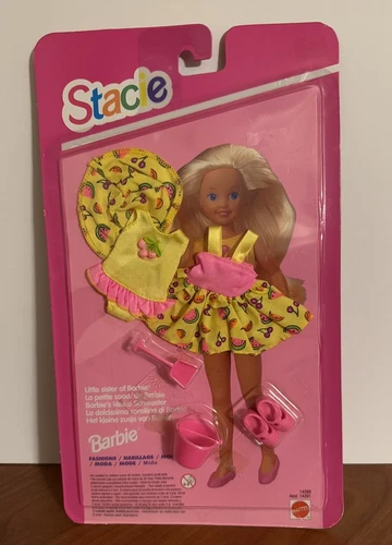 Vtg Mattel Barbie Little Sister Stacie Beach Outfit 1995 Sealed