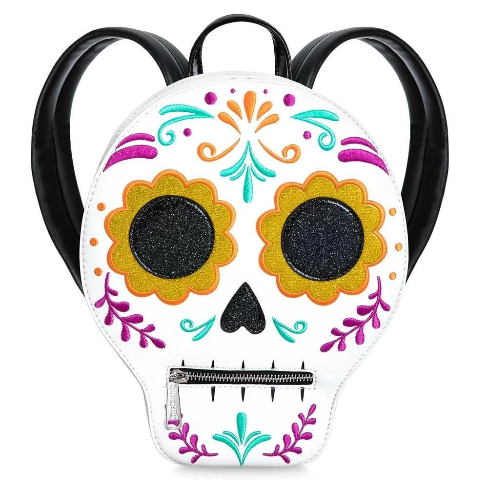Disney Parks Loungefly Coco Dia De Los Muertos Sugar Skull Mini