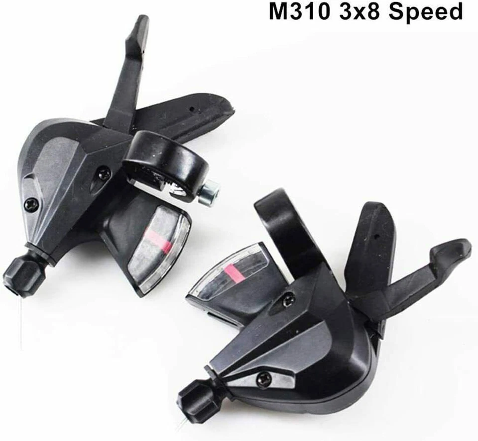 2x Fahrrad Schalthebel Altus MTB SL-M 310 für Shimano 3x8-fach 24Gang Schaltung - Bild 3 von 4
