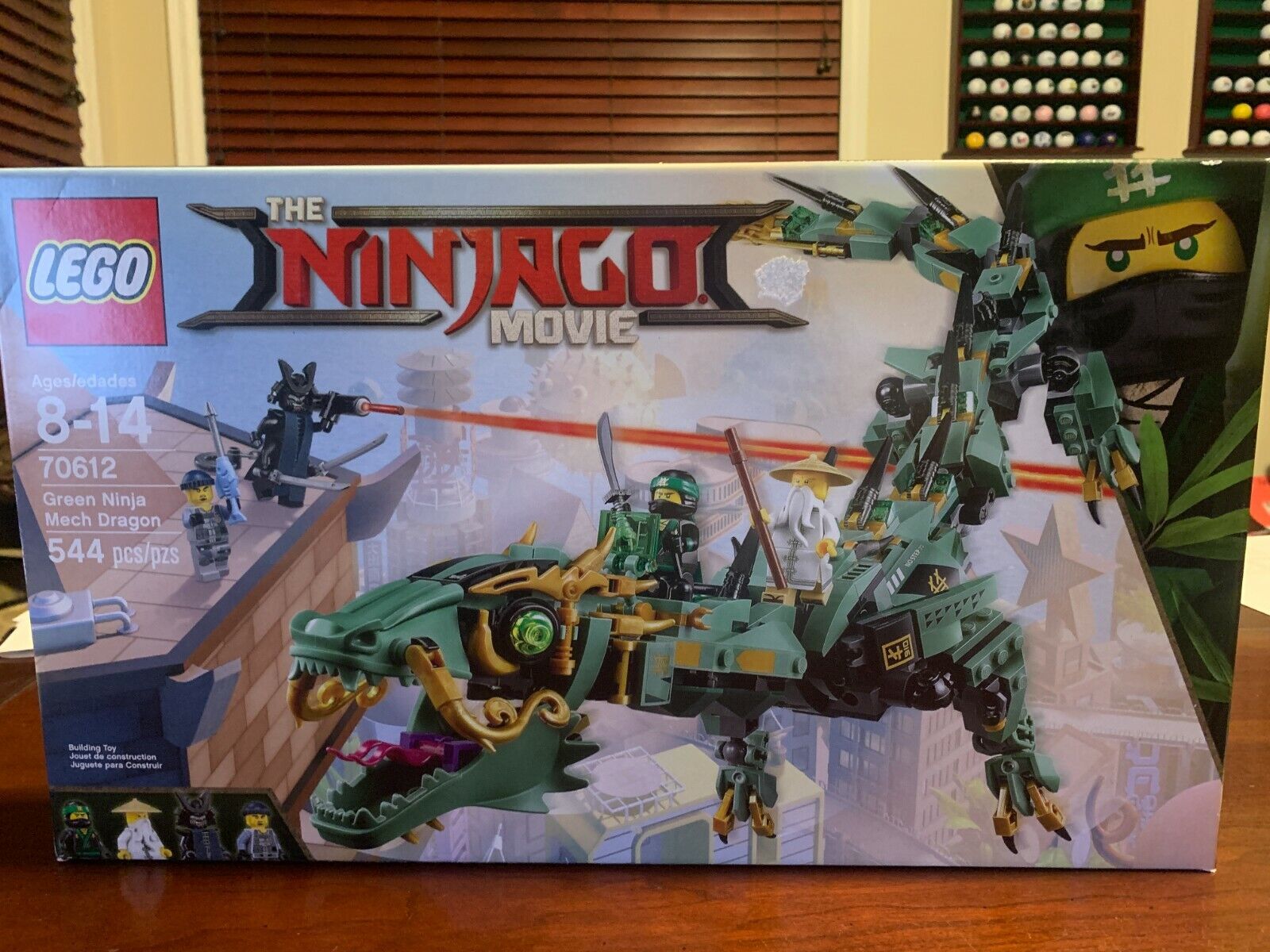 Kriger skyde Bror LEGO The LEGO Ninjago Movie Green Ninja Mech Dragon 2017 (70612)  673419248389 | eBay