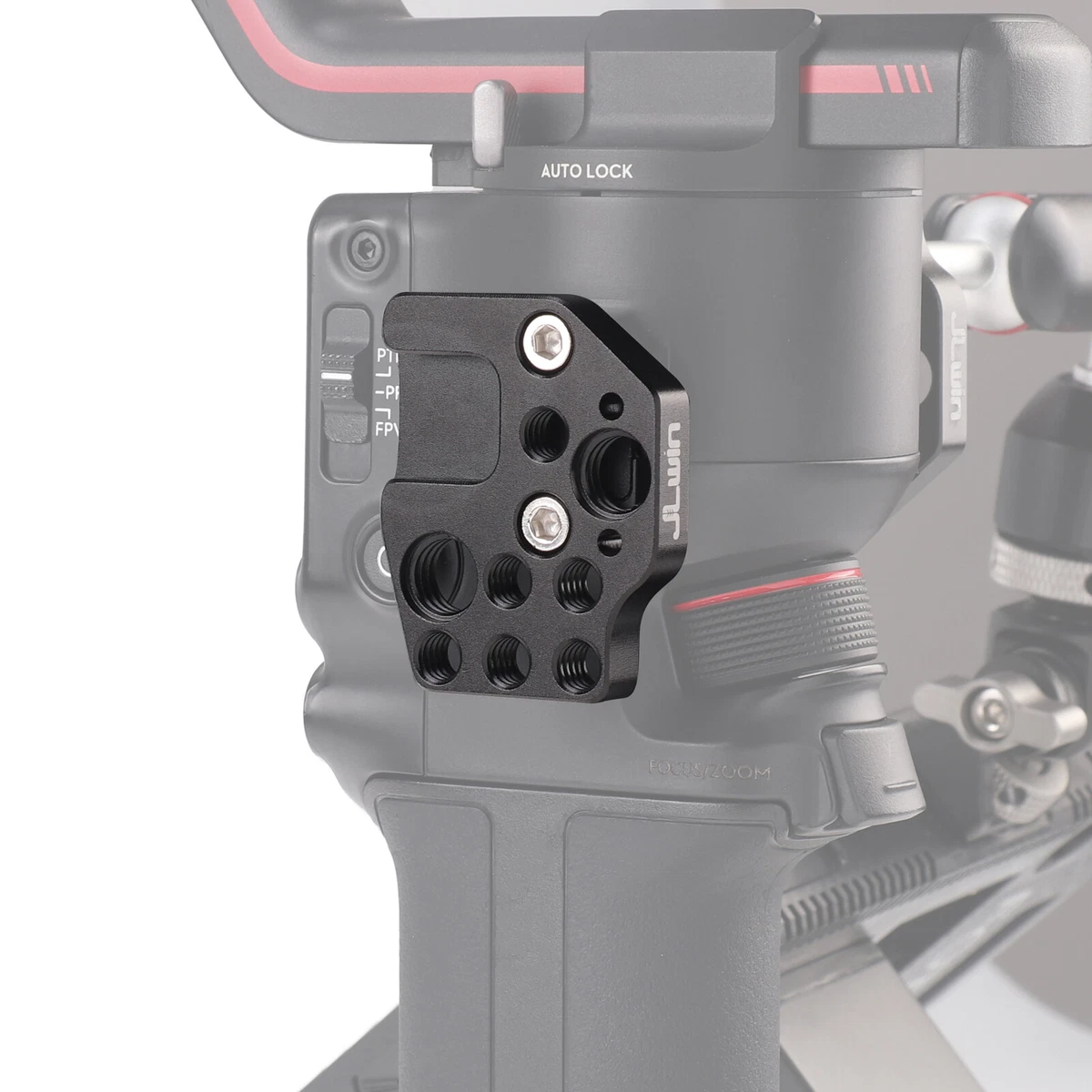 Extension Mount Plate with Cold Shoe for DJI Ronin S/SC/RS2/RSC2/RS3 PRO Gimbal