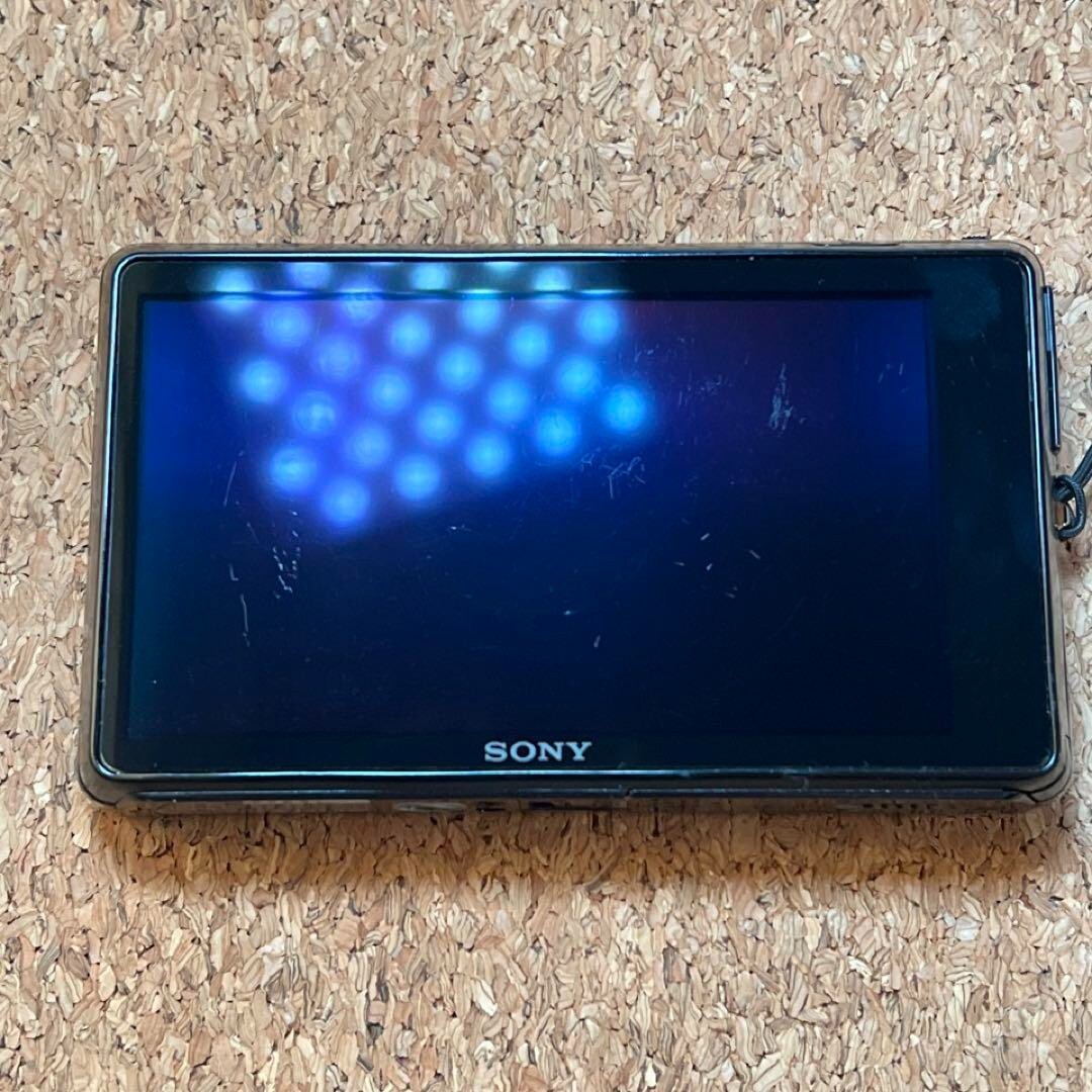Sony DSC-TX100V Cyber-shot Black 16.2MP Digital Camera Used From