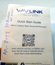 WaveLink HD6 Aerial Repeater Instruction Manual Guide