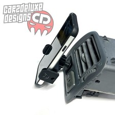 Custom phone mount for 1996-2000 Civic EK replaces upper factory blank button