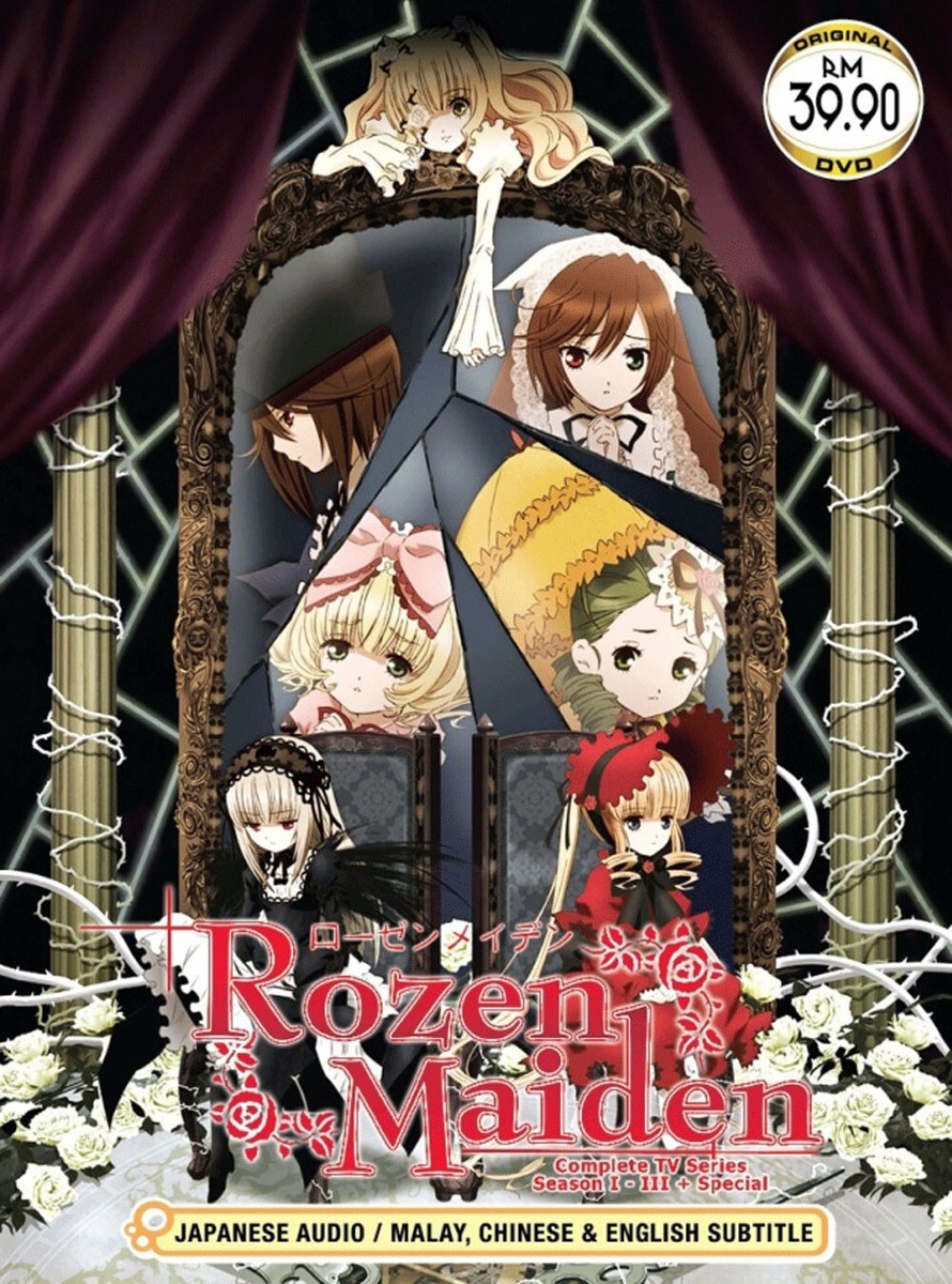 ANIME* DVD ROZEN MAIDEN SEASON 1-3 VOL.1-37 END + SPECIAL