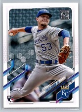 Tyler Zuber 2021 Topps Update BASEBALL #US81 Kansas City Royals RC