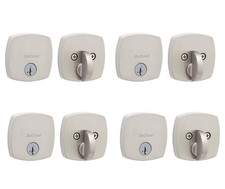 Kwikset Signature Series Midtown Satin Nickel Single Cylinder Deadbolt Smart Key