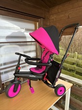SmarTrike STR3 Passeggino Pieghevole Trike - Rosa 6 in 1 Passeggino Bambino Smart