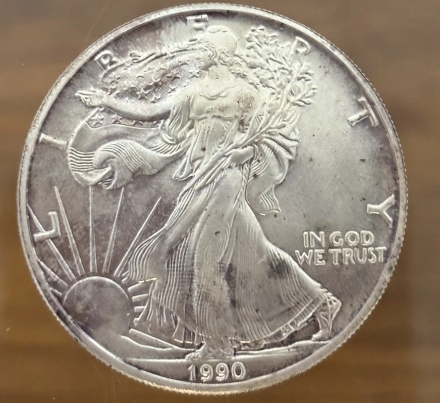 純銀　リバティー　LIBERTY COIN　1990　記念 1990 Liberty Silver Dollar for sale | eBay