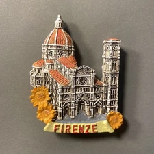 Florence, Italy Tourist Souvenir 3D Resin Fridge Refrigerator Magnet GIFT IDEA