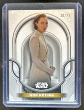 2025 Topps Star Wars Smugglers Outpost Mon Mothma Galactic Antiquities #/77