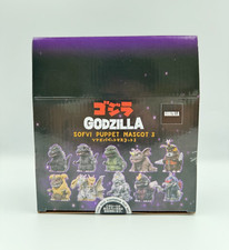 Godzilla Sofvi Puppet Mascot 3 Complete Set 10 Box Ensky Soft Vinyl Figure NEW